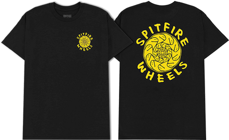 SPITFIRE GONZ PRO CLASS TSHIRTIC SS TSHIRT SMALL BLK