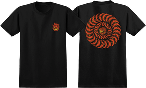 SPITFIRE GRIMPLE FURRY CLASSIC SS TSHIRT SMALL BLACK