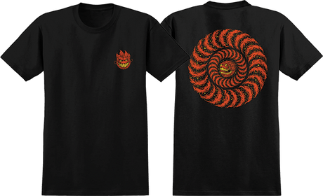 SPITFIRE GRIMPLE FURRY CLASSIC SS TSHIRT SMALL BLACK