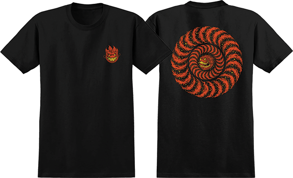 SPITFIRE GRIMPLE FURRY CLASSIC SS TSHIRT SMALL BLACK