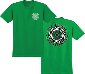 SPITFIRE LIVE TO BURN CLASS TSHIRTIC SS TSHIRT XLARGE IRISH GREEN