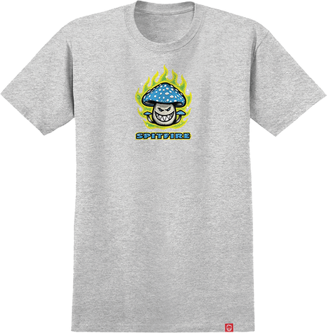 SPITFIRE MUSHROOM BIGHEAD SS SMALL HEATHER GREY