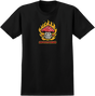 SPITFIRE MUSHROOM BIGHEAD SS TSHIRT XLARGE BLACK/RED