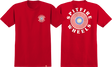 SPITFIRE OG CLASS TSHIRTIC FILL SS TSHIRT LARGE  RED/MULTI