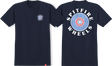 SPITFIRE OG CLASSIC FILL SS TSHIRT SMALL NAVY/WHT/BLU/RED