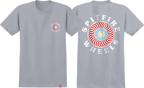 SPITFIRE OG CLASSIC FILL SS TSHIRT MEDIUM GRAVEL