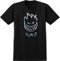 SPITFIRE APRIL CHROME BIGHEAD SS TSHIRT SMALL BLACK