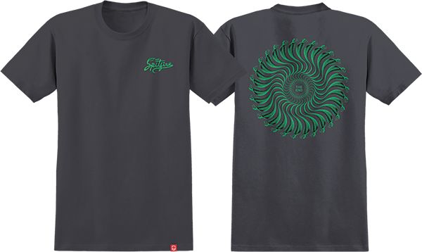 SPITFIRE SNAKE CLASSIC SS S-CHARCOAL/GRN/BLK