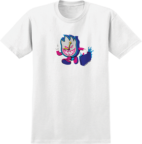 SPITFIRE SCI-FI BURNING TIME SS TSHIRT SMALL WHITE