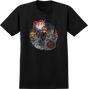 SPITFIRE UNDEAD SS TSHIRT SMALL BLACK