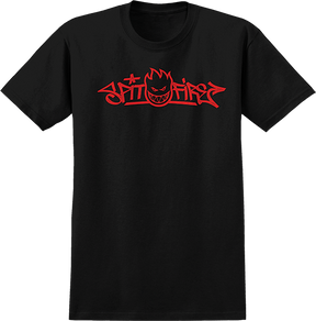 SPITFIRE VINZ SS TSHIRT S-BLACK