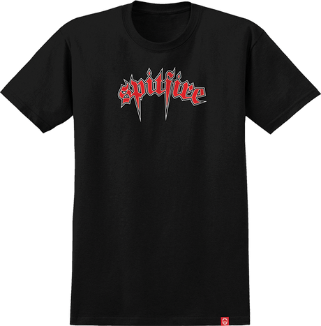SPITFIRE VENOM SS TSHIRT MEDIUM BLK/RED/WHT/BLK