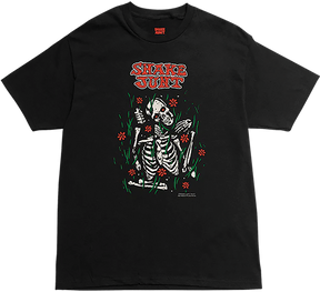 SHAKE JUNT PUSHIN SS TSHIRT MEDIUM BLK