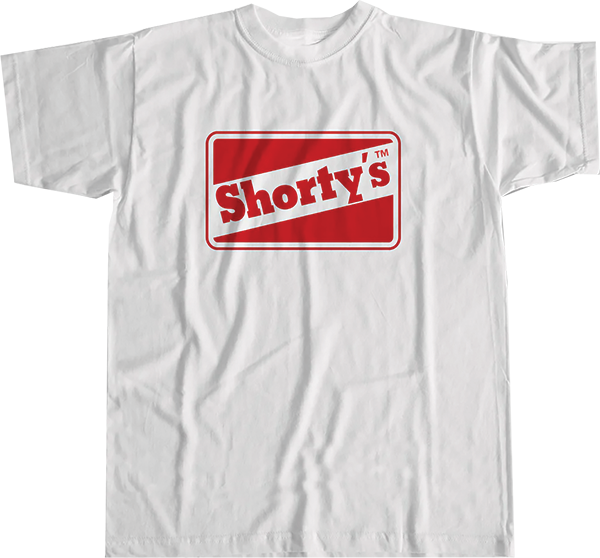 SHORTYS ORIGINAL SS TSHIRT SMALL-WHITE