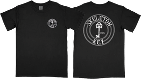 SKELETON KEY OG CIRCLE LOGO SS TSHIRT SMALL BLACK