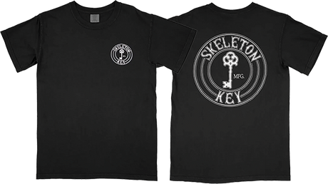 SKELETON KEY OG CIRCLE LOGO SS TSHIRT XLARGE BLACK