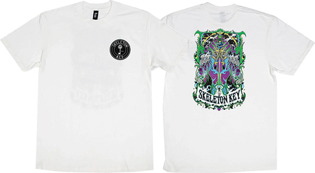 SKELETON KEY THE CUSP SS TSHIRT SMALL WHITE