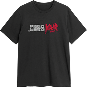 SLAPPY CURB KILLER WORDMARK SS TSHIRT MEDIUM BLACK