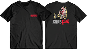 SLAPPY CURB KILLER SS TSHIRT SMALL BLACK