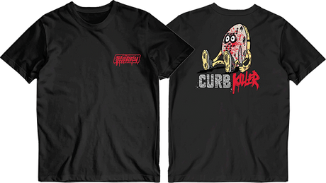 SLAPPY CURB KILLER SS TSHIRT SMALL BLACK