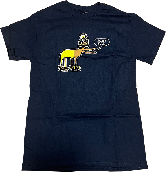 SLAPPY DOG SS SMALL NAVY