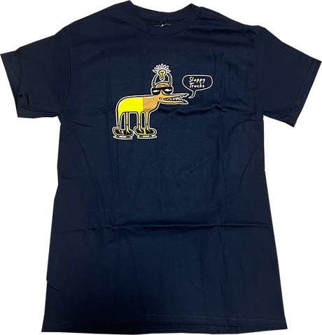 SLAPPY DOG SS SMALL NAVY