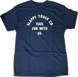 SLAPPY HAVE FUN SS TSHIRT SMALL NAVY
