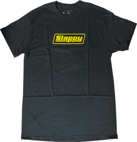 SLAPPY OG LOGO SS TSHIRT SMALL BLACK