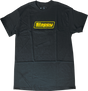 SLAPPY OG LOGO SS TSHIRT SMALL BLACK