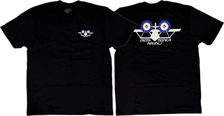SMA BI-PLANE SS TSHIRT XLARGE BLACK