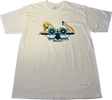 SMA GIRL ON PLANE SS TSHIRT LARGE WHITE