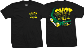 SNOT GATOR SS TSHIRT MEDIUM BLACK