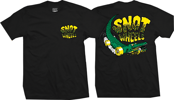 SNOT GATOR SS TSHIRT LARGE BLACK