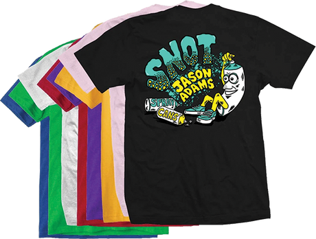 SNOT SPRAY CAN SS TSHIRT MEDIUM ASS TSHIRTORTED
