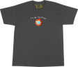 SOUR IN FLAMES SS LARGE  HEATHER GREY