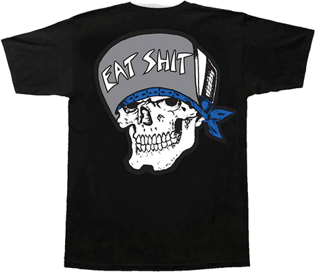 SUICIDAL SKATES EAT SHIT SS TSHIRT LARGE-BLACK