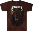 THRASHER BISON SS S-DK.BROWN DIE