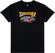 THRASHER BLOOD BATH SHORT SLEEVE TSHIRT SMALL BLACK