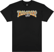 THRASHER EXPLICIT SHORT SLEEVE TSHIRT LARGE BLACK