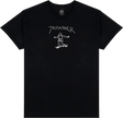 THRASHER GONZ LOGO SS TSHIRT SMALL BLACK/WHITE