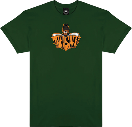 THRASHER GOON SHORT SLEEVE TSHIRT XLARGE FOREST GREEN
