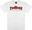 THRASHER SPITFIRE BIG HEAD OUTLINE SHORT SLEEVE TSHIRT MEDIUM WHITE