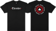 THRASHER SPITFIRE THE END OATH SHORT SLEEVE TSHIRT SMALL BLACK