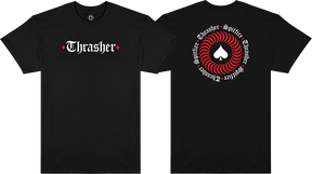 THRASHER SPITFIRE THE END OATH SHORT SLEEVE TSHIRT LARGE BLACK