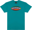 THRASHER SPANKY LONG NINETY-FIVE SS TSHIRT SMALL-JADE DOME