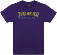 THRASHER SPANKY LONG SMILE SS TSHIRT SMALL-PURPLE