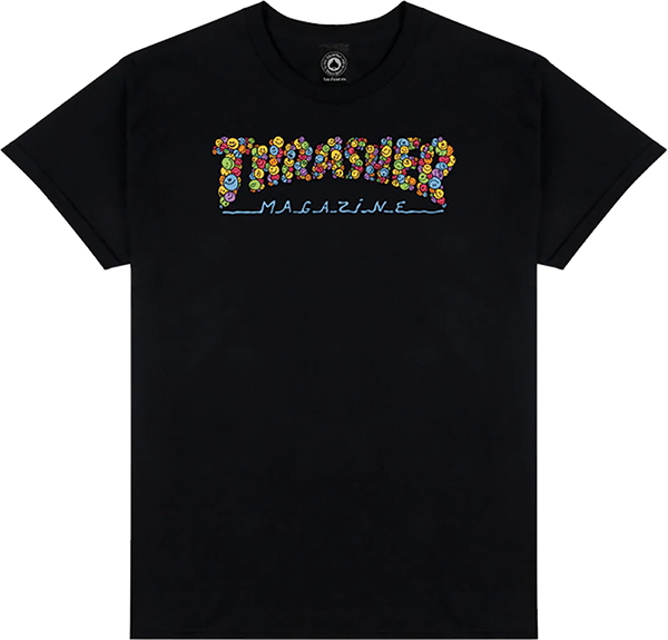 THRASHER SPANKY LONG SMILE SS TSHIRT MEDIUM-BLACK