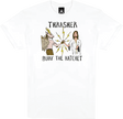 THRASHER TOY MACHINE BTH SS TSHIRT XLARGE-WHITE