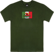 THRASHER TOY MACHINE HECHO SS TSHIRT MEDIUM-FOREST GREEN