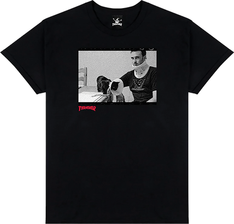 THRASHER TOY MACHINE TEMPLETON SS TSHIRT SMALL-BLACK